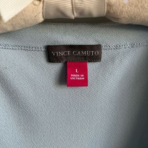 Vince Camuto Square Neck/Bell Sleeve Blouse - Picture 4 of 7